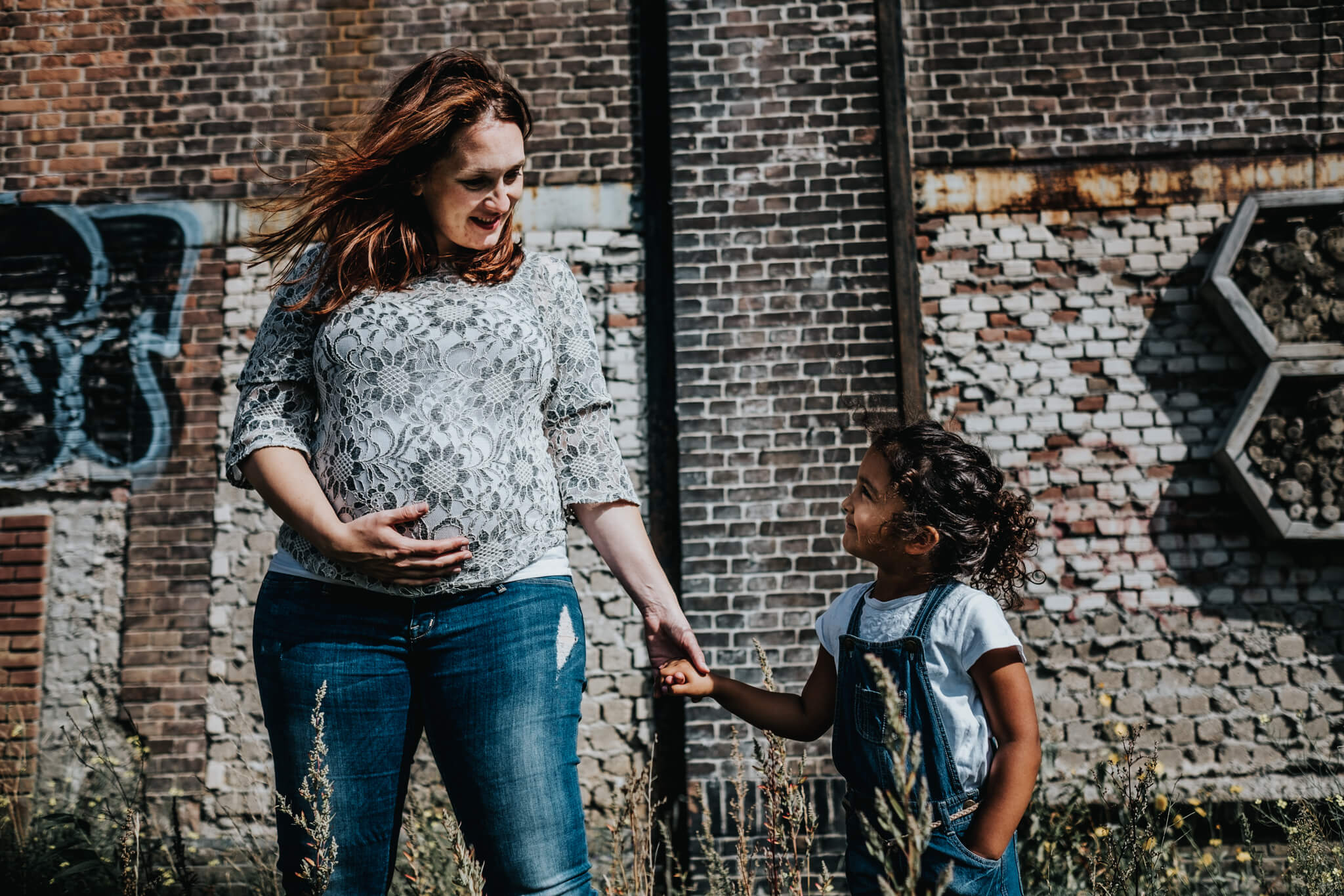 stoere zwangerschapsfotografie nijmegen Cindy Willems