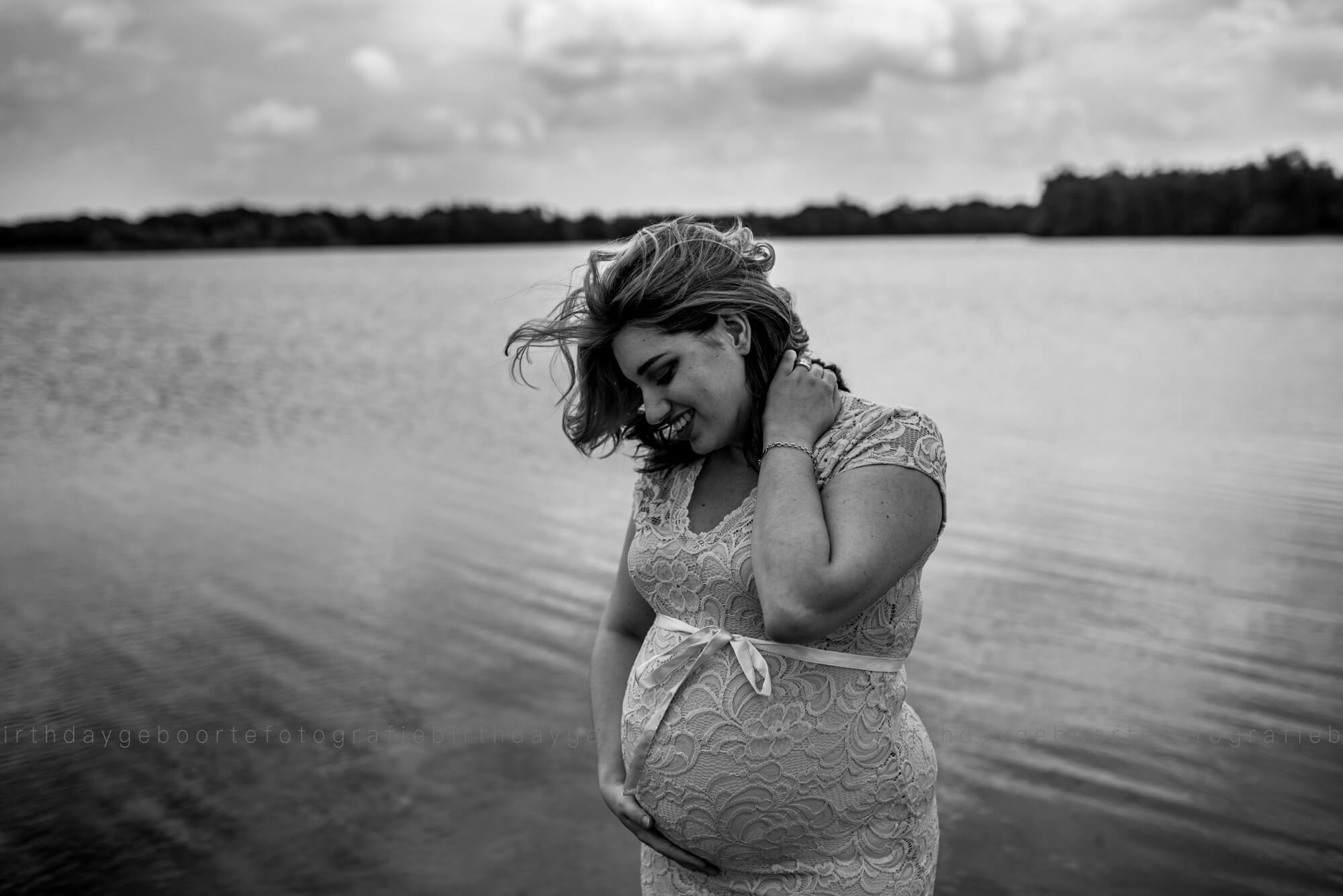 Stoere zwangerschapsfotografie