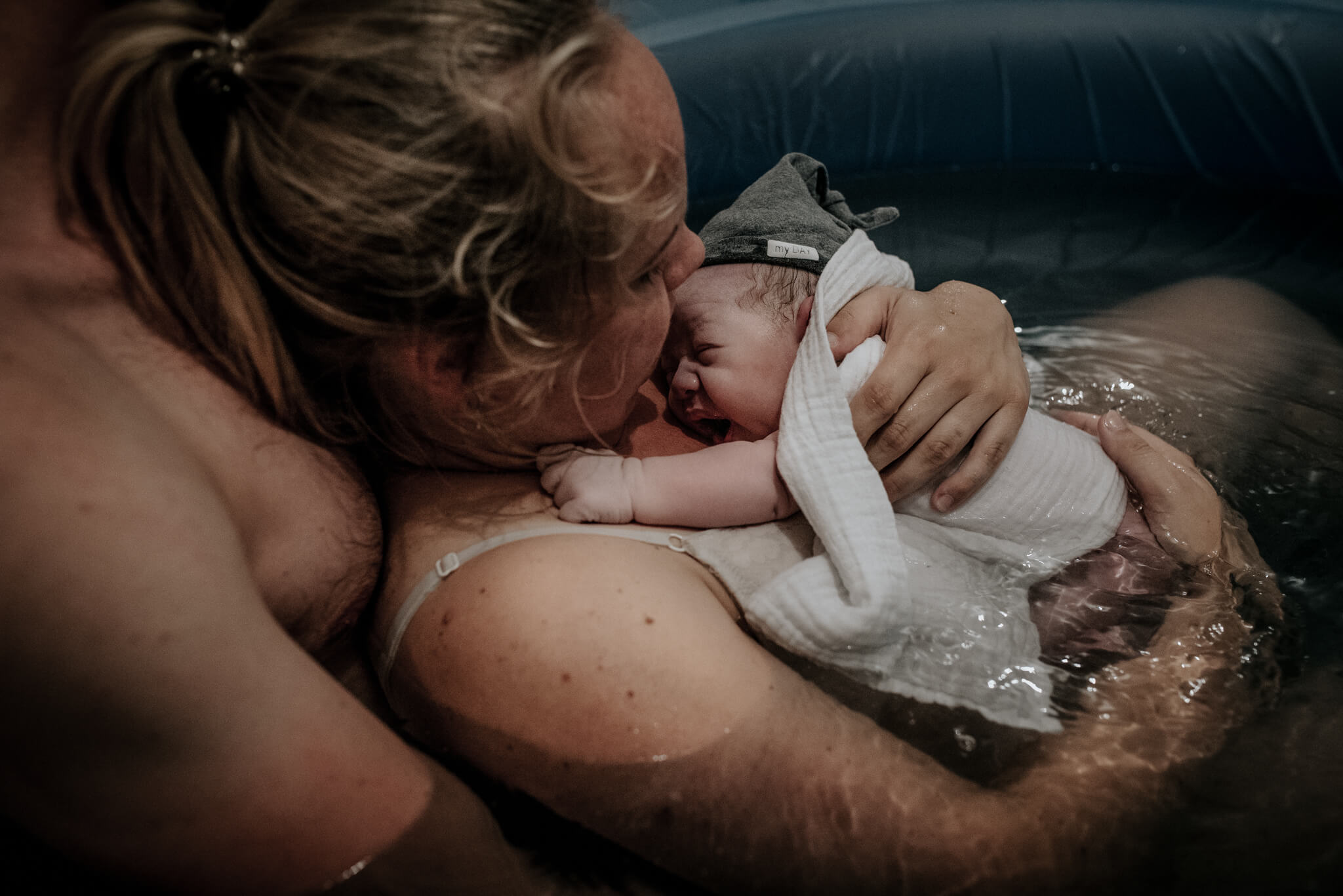 geboortefotografie Arnhem badbevalling